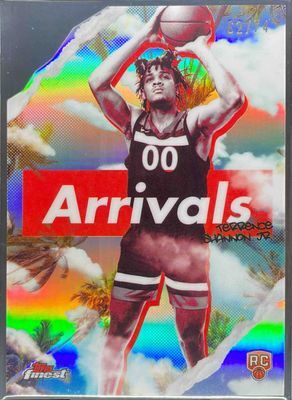 2024 Topps Finest #A-25 Arrivals - Die-Cut Refractor /74