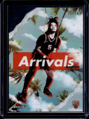 2024 Topps Finest #A-5 Arrivals - Die-Cut Refractor /74