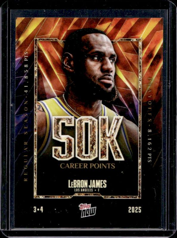 LeBron James 2024 Topps Now #12 Base RAW