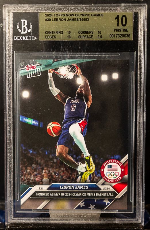 LeBron James 2024 Topps Now #10 Base RAW