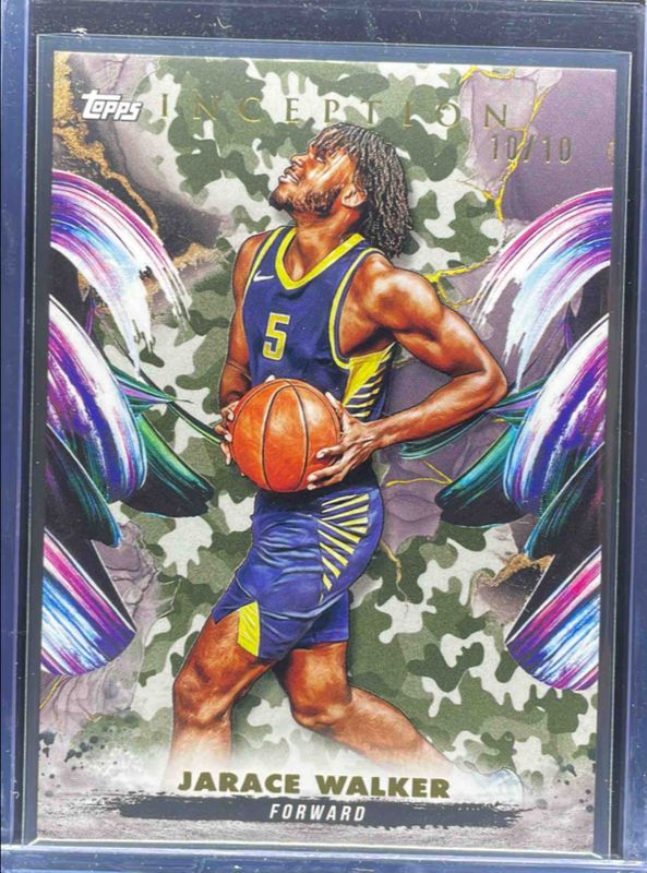 Jarace Walker 2024 Topps Inception #54 Camo /10 RAW