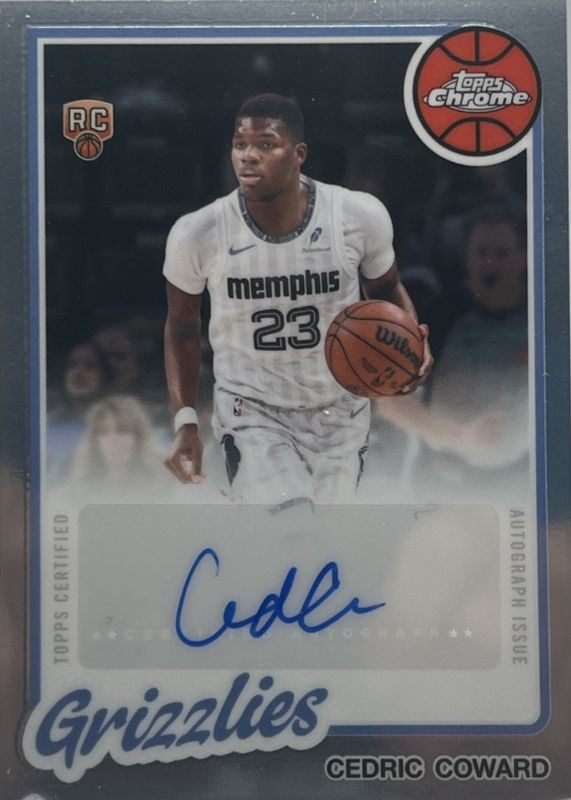 2025 Topps Chrome Update #80TBA-CC 1980-81 Topps Autographs