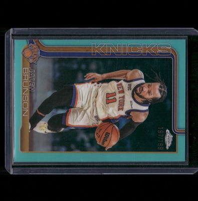 2025 Topps Chrome Update #20 Aqua Refractor /199