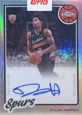2025 Topps Chrome Update #80TBA-DH 1980-81 Topps Autographs - Refractor