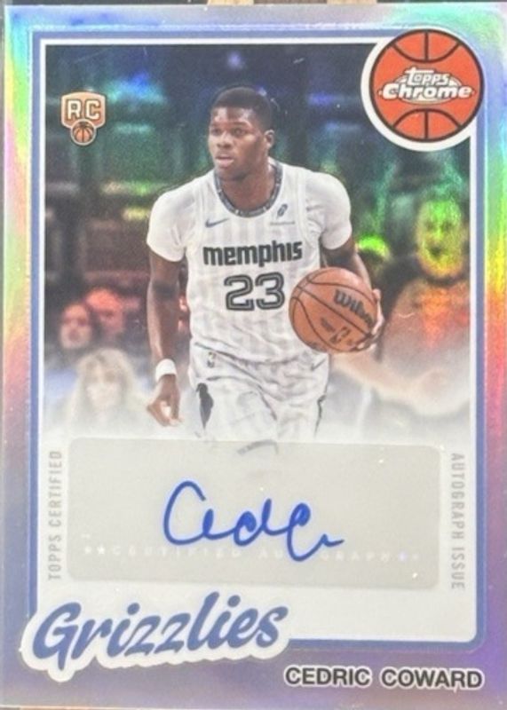 2025 Topps Chrome Update #80TBA-CC 1980-81 Topps Autographs - Refractor