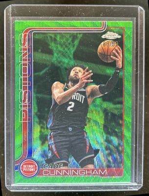 2025 Topps Chrome Update #6 Green Wave Refractor /99
