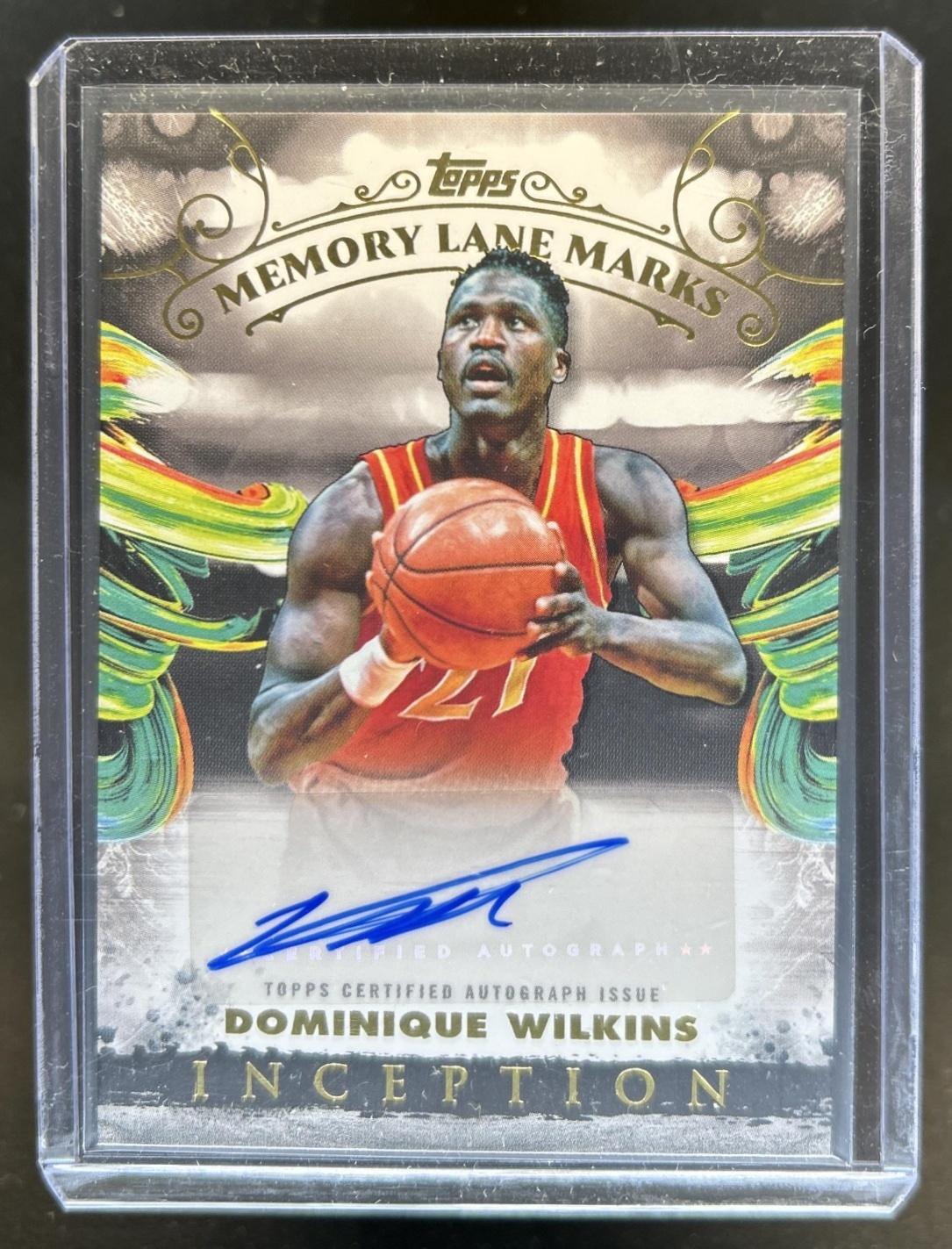 Dominique Wilkins 2024 Topps Inception #MLM-DWK Memory Lane Marks Price ...