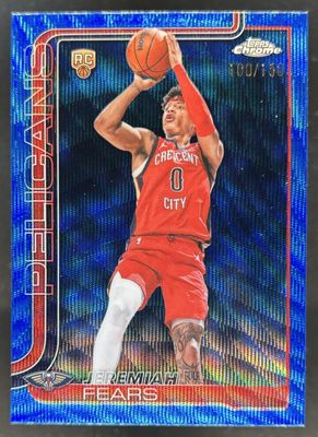 2025 Topps Chrome Update #157 Blue Wave Refractor /150