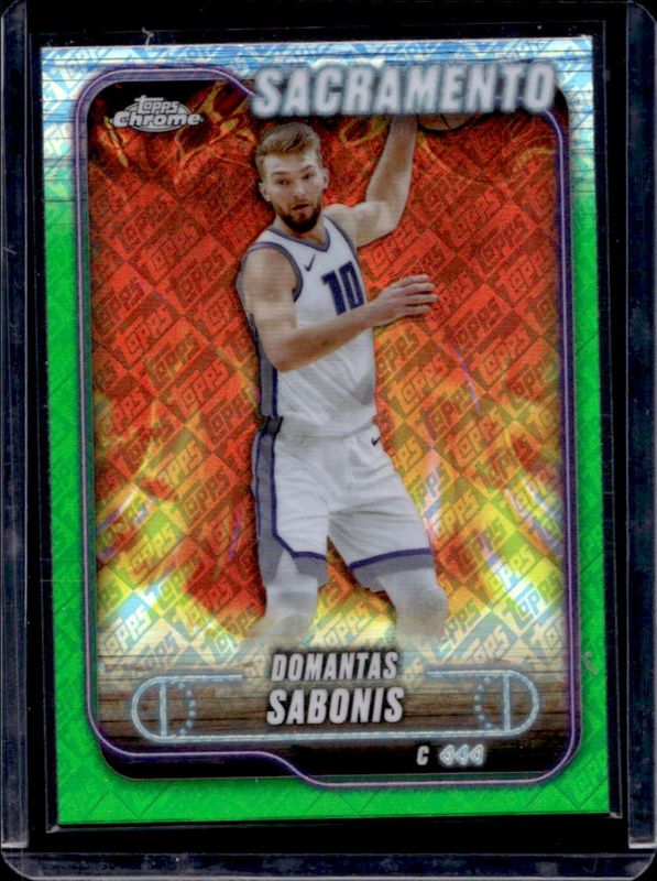 2024 Topps Chrome #153 Topps Green Refractor