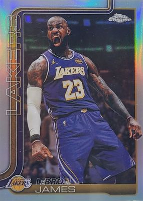 2025 Topps Chrome Update #1 Basketball Refractor