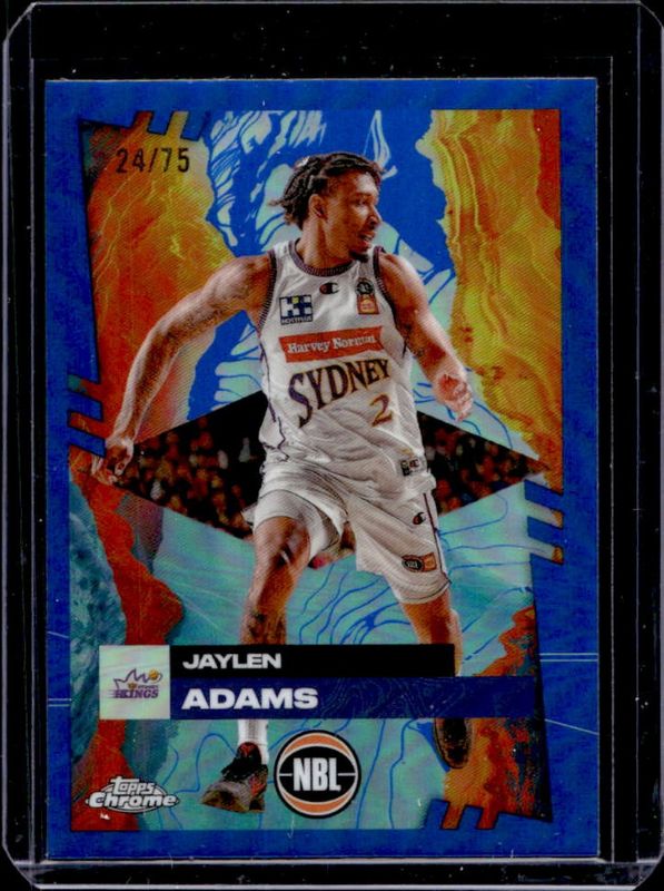 2024 Topps Chrome NBL National Basketball League #82 Blue Refractor /75