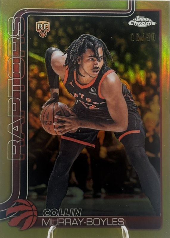 2025 Topps Chrome Update #159 Gold Refractor /50