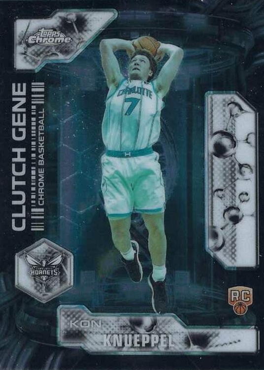 Kon Knueppel 2025 Topps Chrome Update #CG-14 Clutch Gene Price