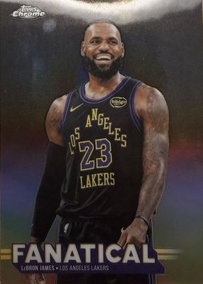 2025 Topps Chrome Update #FAN-4 Fanatical /(SSP)