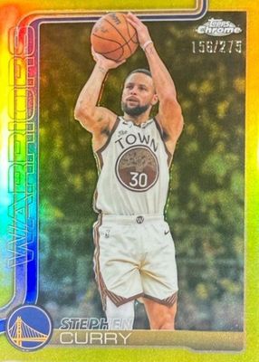 2025 Topps Chrome Update #14 Yellow Refractor /275