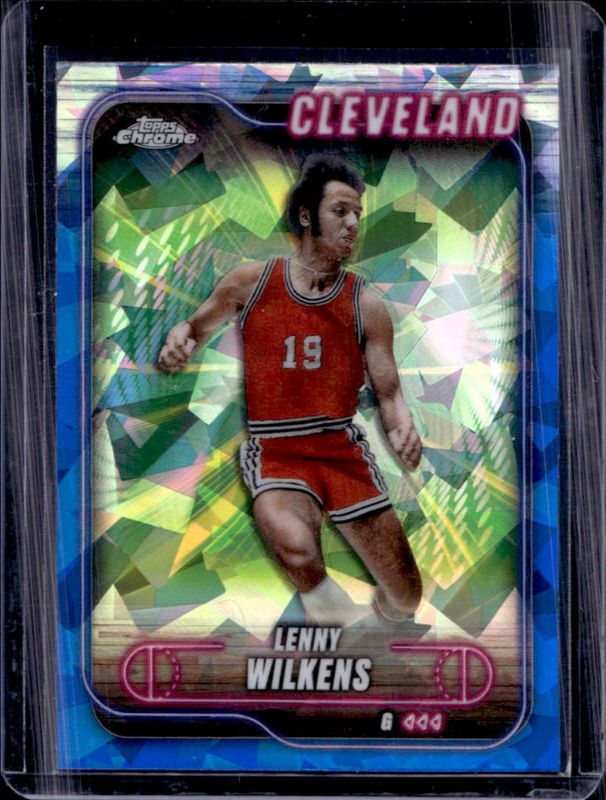 Lenny Wilkens 2024 Topps Chrome Sapphire Edition #14 Base RAW