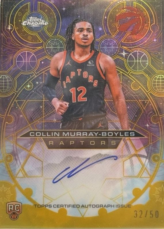 2025 Topps Chrome Update #CH-CMB Chromographs Autographs - Gold Refractor /50