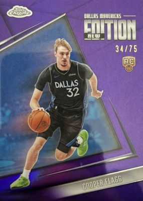2025 Topps Chrome Update #GR-1 New Edition - Purple Refractor /75