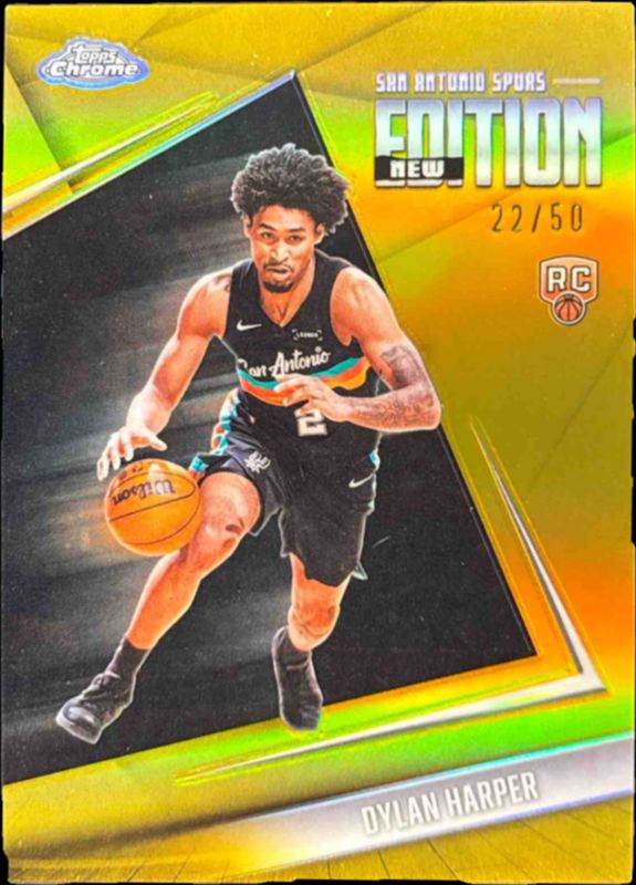 2025 Topps Chrome Update #GR-2 New Edition - Gold Refractor /50