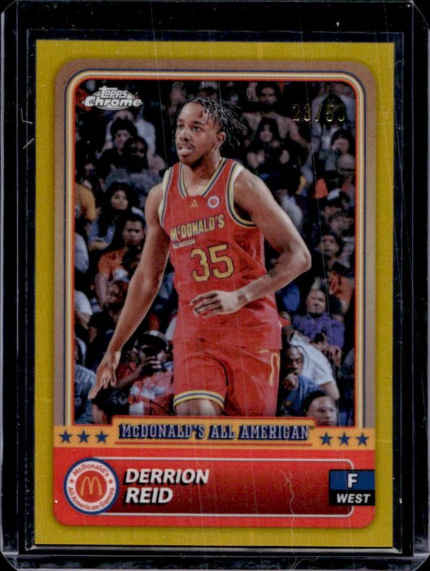 2024 Topps Chrome McDonald's All-American #41 Gold Refractor /50