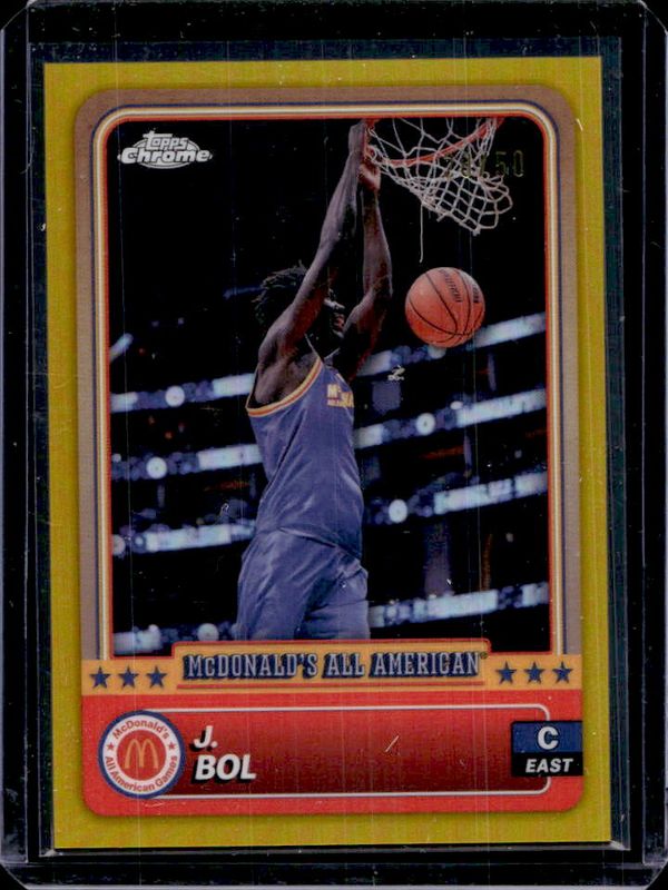 2024 Topps Chrome McDonald's All-American #26 Gold Refractor /50