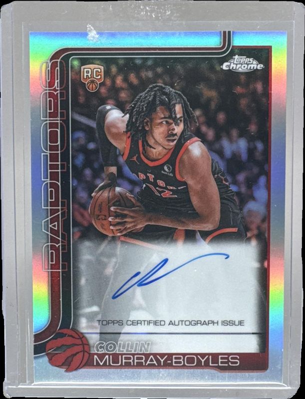 2025 Topps Chrome Update #TCA-CMB Chrome Autographs - Refractor