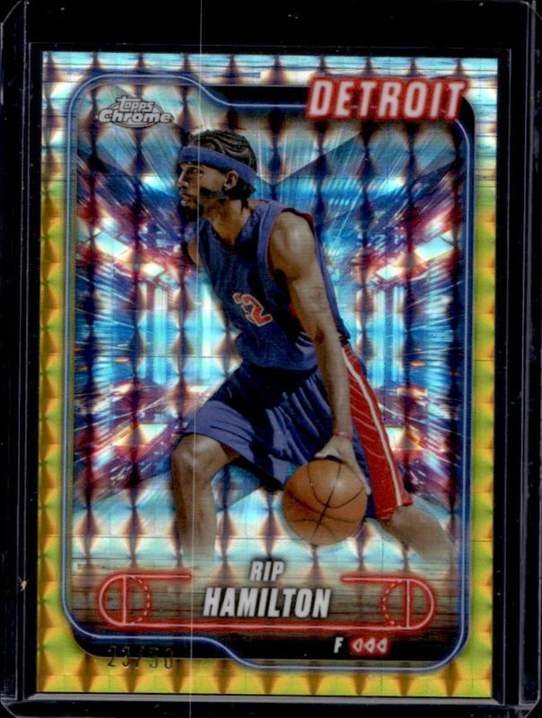 2024 Topps Chrome #65 Gold Geometric Refractor /50