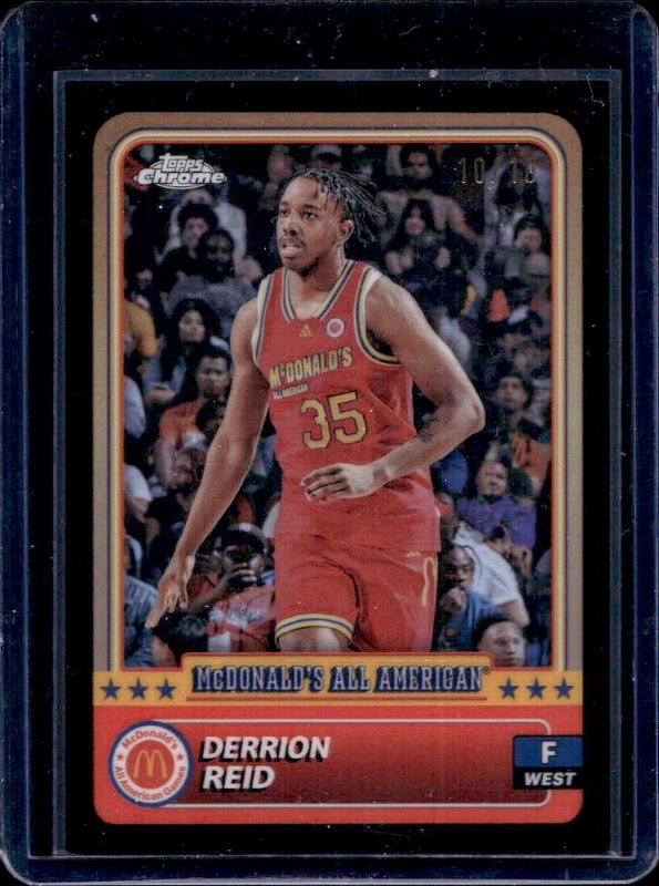 2024 Topps Chrome McDonald's All-American #41 Black Refractor /10