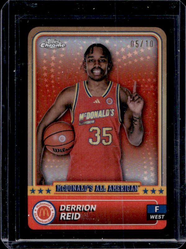 2024 Topps Chrome McDonald's All-American #91 Black Refractor /10