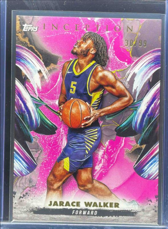 Jarace Walker 2024 Topps Inception #54 Pink /99 RAW