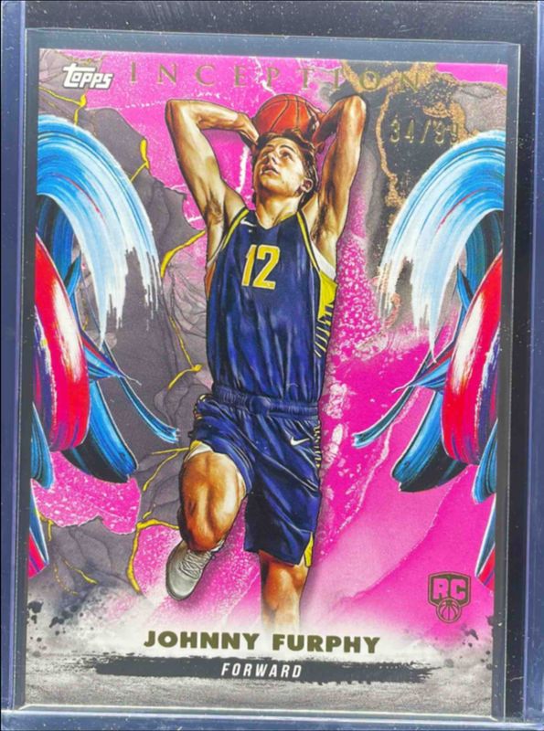 Johnny Furphy 2024 Topps Inception #28 Pink /99 Rookie RAW