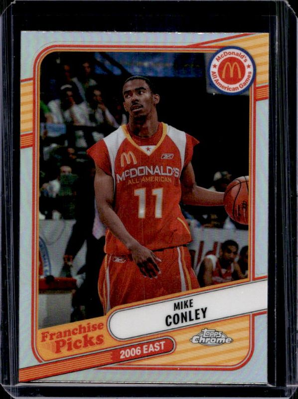Mike Conley 2024 Topps Chrome McDonald's All-American #REA-MCO Franchise Picks - Refractor RAW