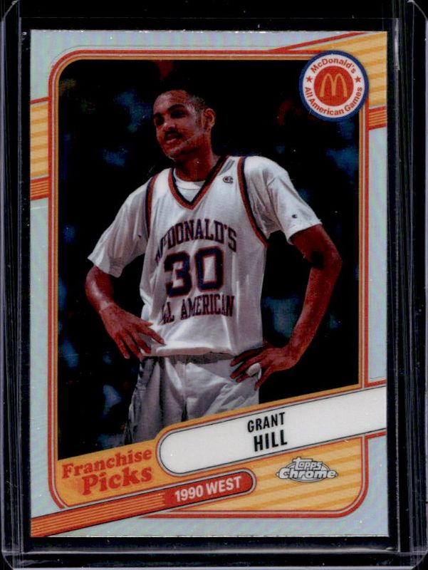 Grant Hill 2024 Topps Chrome McDonald's All-American #REA-GRA Franchise Picks - Refractor RAW