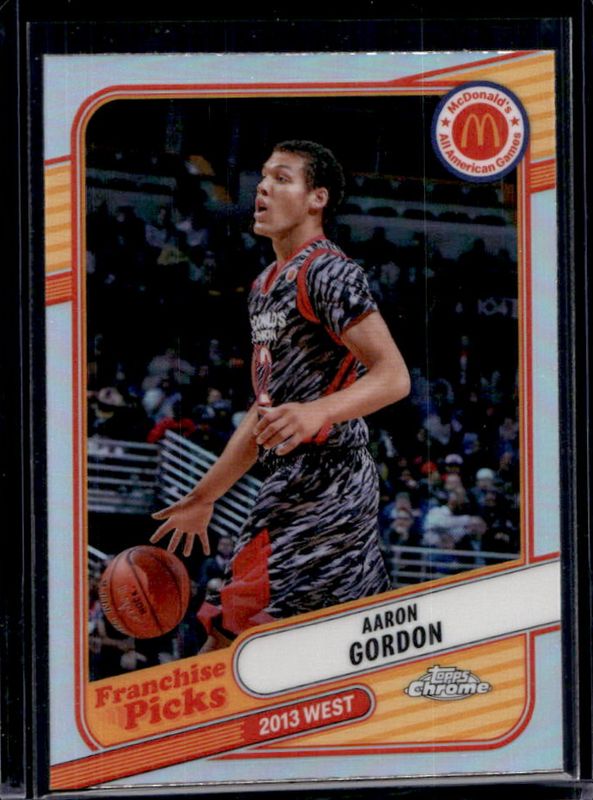 Aaron Gordon 2024 Topps Chrome McDonald's All-American #REA-AGO Franchise Picks - Refractor RAW