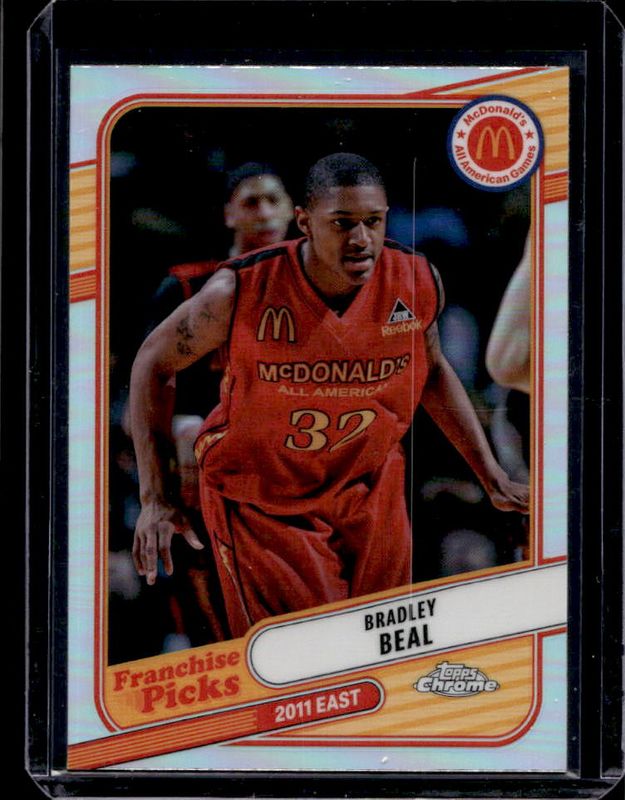 Bradley Beal 2024 Topps Chrome McDonald's All-American #REA-BRA Franchise Picks - Refractor RAW