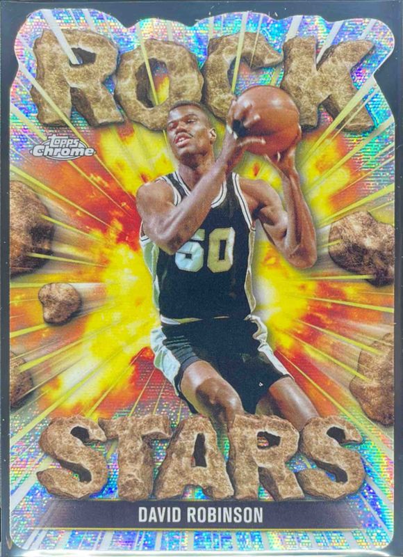 David Robinson 2024 Topps Chrome #RS-16 Rock Stars RAW