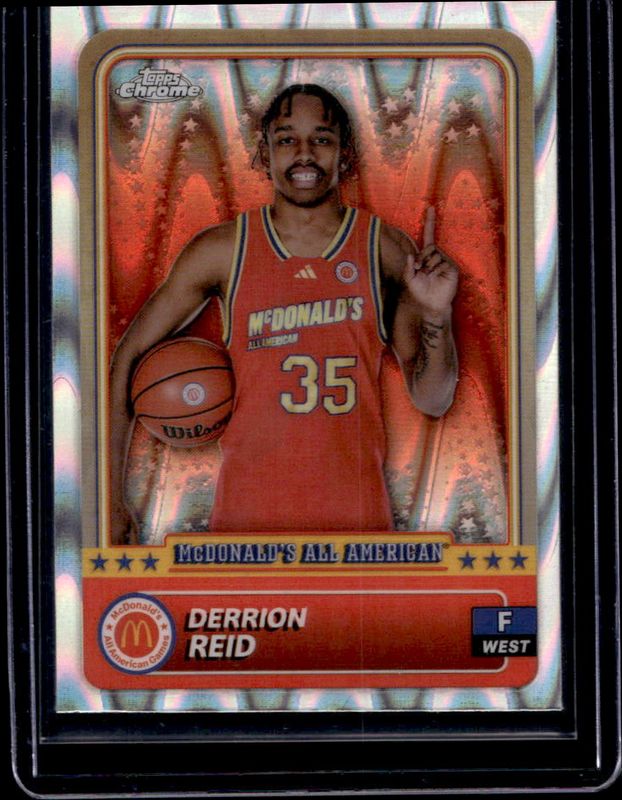 2024 Topps Chrome McDonald's All-American #91 RayWave Refractor