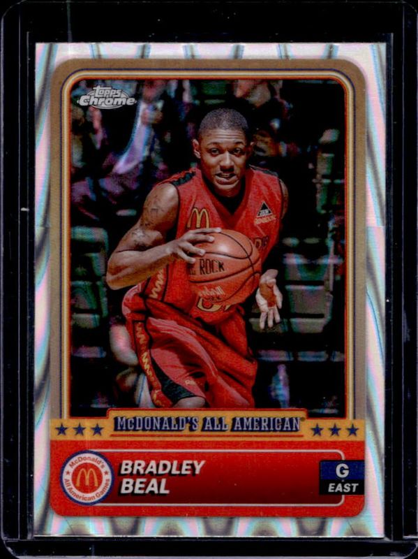 Bradley Beal 2024 Topps Chrome McDonald's All-American #97 RayWave Refractor RAW