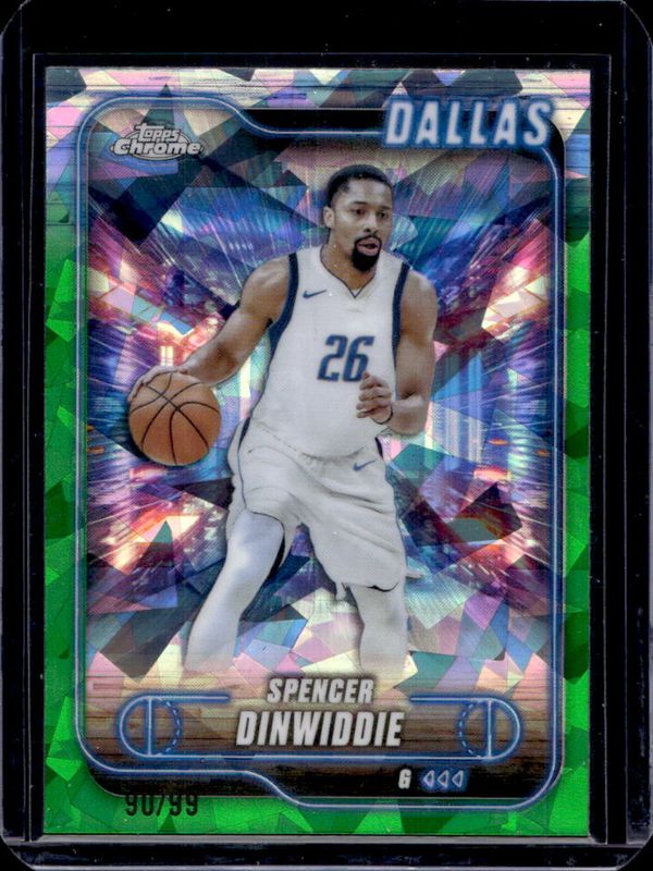 2024 Topps Chrome Sapphire Edition #175 Green /99