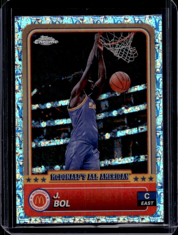 J Bol 2024 Topps Chrome McDonald's All-American #26 McFlurry Refractor RAW