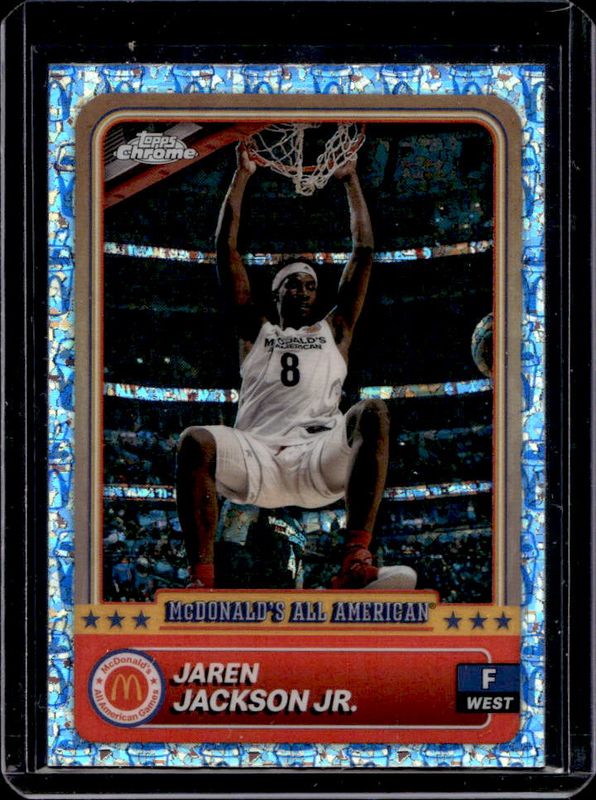 Jaren Jackson Jr. 2024 Topps Chrome McDonald's All-American #94 McFlurry Refractor RAW