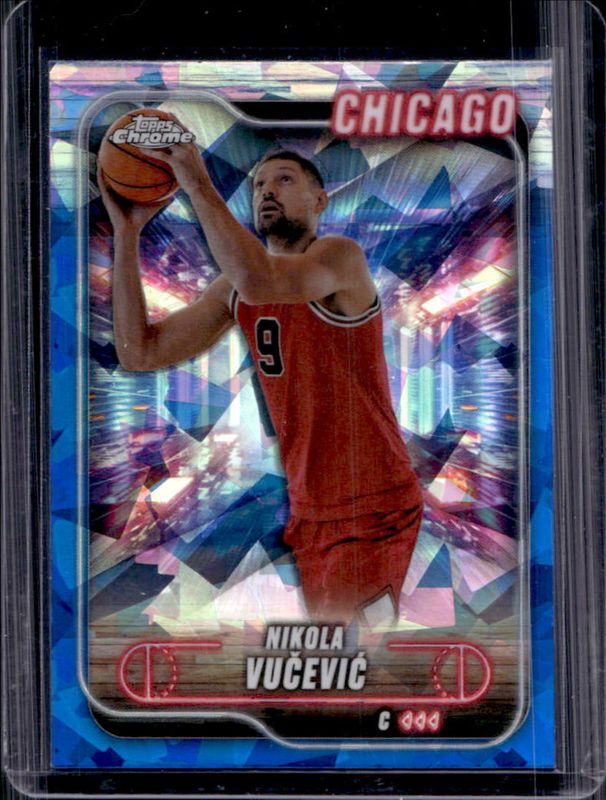 Nikola Vucevic 2024 Topps Chrome Sapphire Edition #97 Base RAW