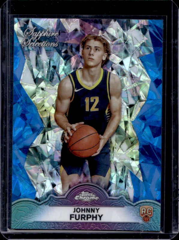 Johnny Furphy 2024 Topps Chrome Sapphire Edition #SS-20 Sapphire Selections Rookie RAW