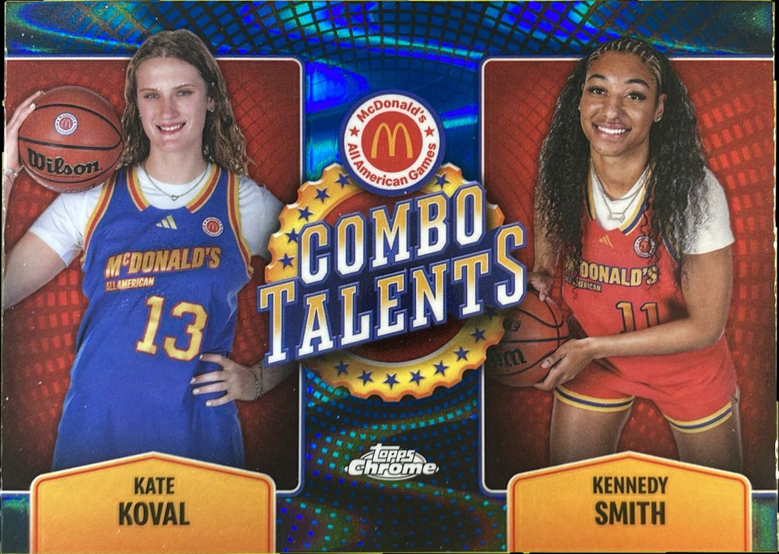 2024 Topps Chrome McDonald's All-American #COT-KAT Combo Talents