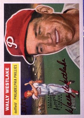 2005 Topps Heritage #RO-WW Real One Autographs - Red Ink /56