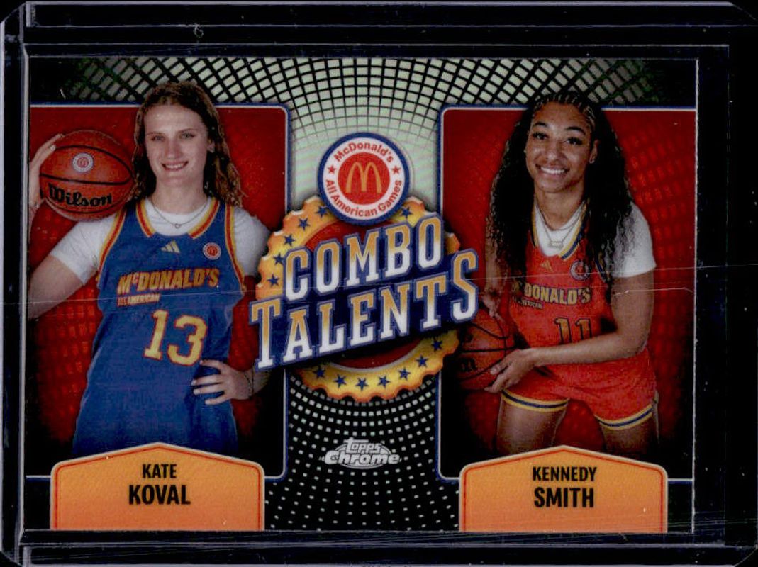 2024 Topps Chrome McDonald's All-American #COT-KAT Combo Talents - Refractor
