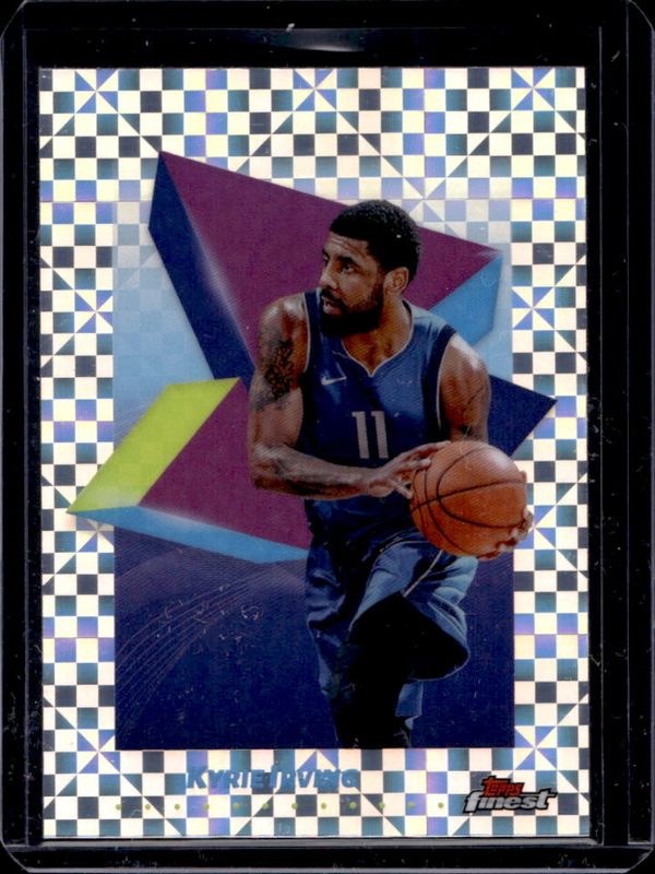 Kyrie Irving 2024 Topps Finest #22 Base Common - X-Fractor RAW
