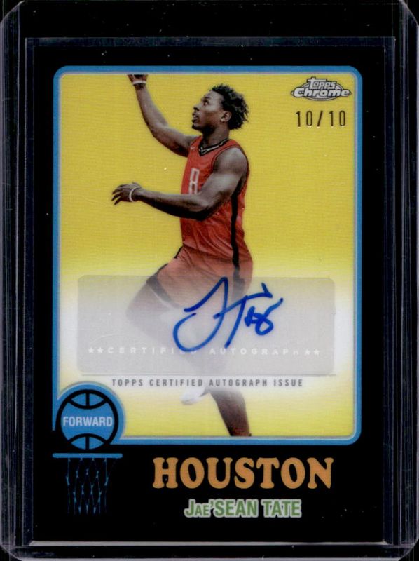 2024 Topps Chrome #73TA-JTA 1973 Autographs - Black Refractor /10
