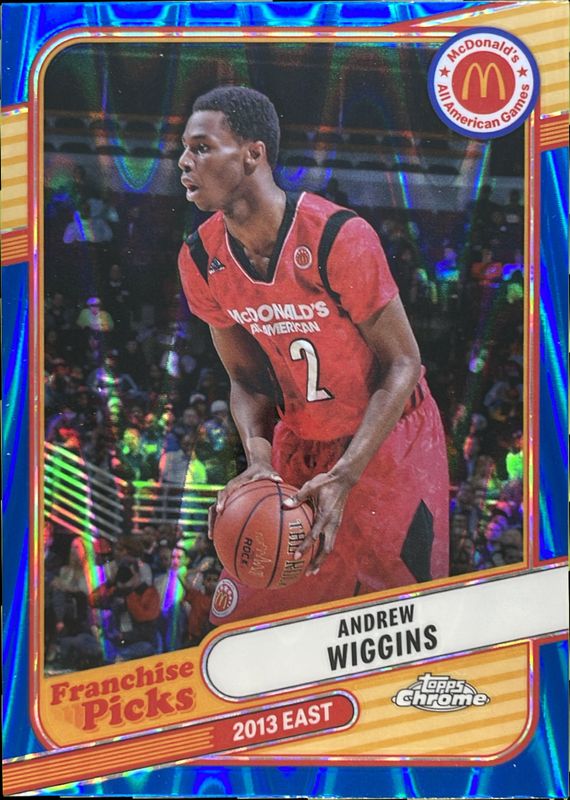 Aaron Gordon 2024 Topps Chrome McDonald's All-American #REA-AGO Franchise Picks - Blue RayWave Refractor RAW