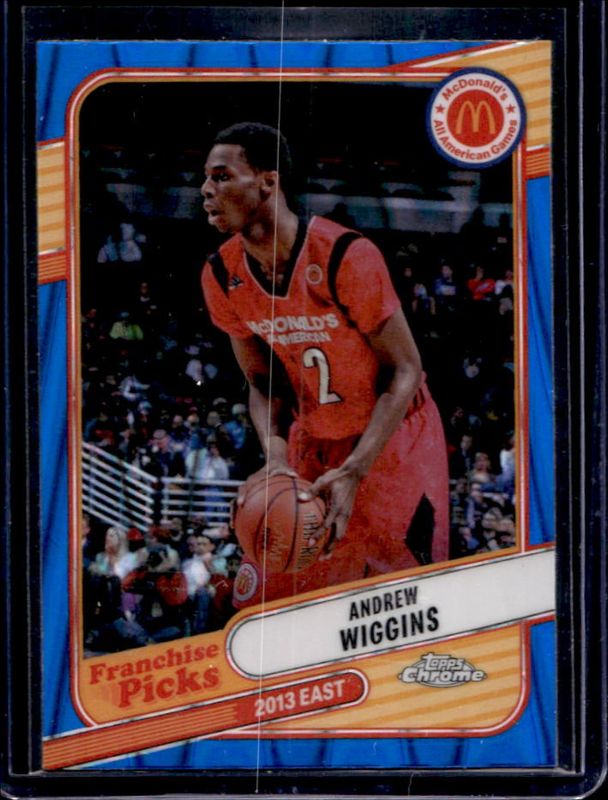 2024 Topps Chrome McDonald's All-American #REA-AWI Franchise Picks - Blue RayWave Refractor